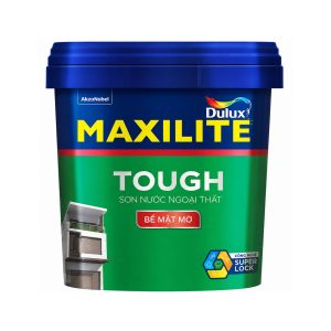 Sơn nước ngoại thất Maxilite Tough từ Dulux - Bề mặt bóng mờ