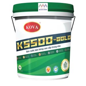 K5500 GOLD - Sơn bán bóng cao cấp trong nhà - Bề mặt bán bóng - 20Kg